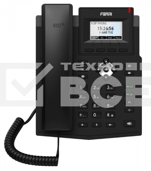 Телефон IP Fanvil X3SP Lite черный