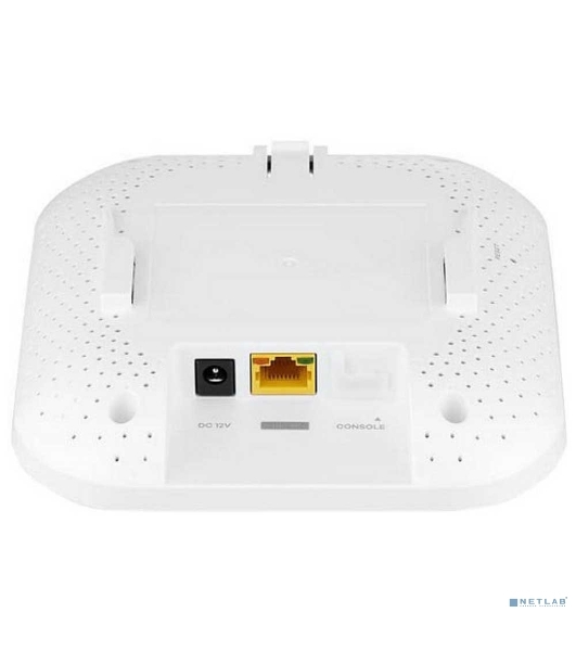 Гибридная точка доступа Zyxel NebulaFlex NWA90AX, WiFi 6, 802.11a/b/g/n/ac/ax (2,4 и 5 ГГц), MU-MIMO, антенны 2x2, до 575+1200 Мбит/с, 1xLAN GE, PoE, защита от 4G/5G, БП в комплекте