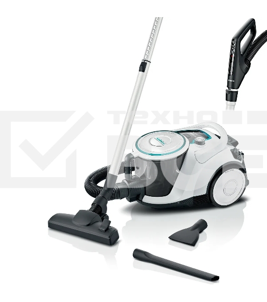 Пылесос Bosch BGS41HYG1 белый, 550 Вт, уборка сухая, пылесборник контейнер, 2.4 л