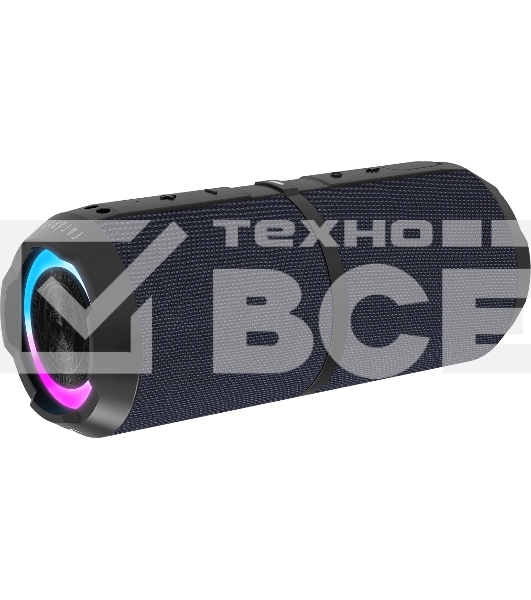 Портативная колонка Урал Гагарин ГР-001 серый (Вт 2x10, 70-20000, Bluetooth, 2500мАч, Type-C)