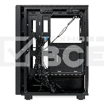 Компьютерный корпус  HSPD M510, Mesh Mid Tower, черный, TG, 0.5 SPCC, 4x120mm ARGB ATX, mATX, mITX 180/280/160mm 1x2.5