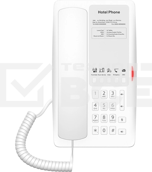 Телефон IP Fanvil H4W белый (H4W WHITE)