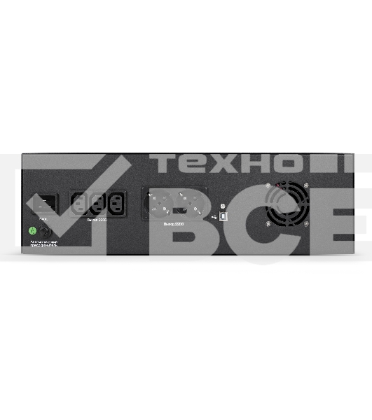 Источник бесперебойного питания ExeGate ServerRM UNL-3000.LCD.AVR.2SH.3C13.USB.3U 3000VA/1800W, Color LCD, AVR, 2*Schuko+3*C13, USB, 3U, установка в стойку, черный