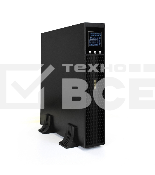 Источник бесперебойного питания Pure Sine Wave ExeGate SinePower UHB-2000.LCD.AVR.1SH.4C13.RJ.USB.2U 2000VA/1600W, LCD, AVR, 1*Schuko+4*C13, RJ45/11, USB, Rackmount 2U/Tower, металлический корпус, черный