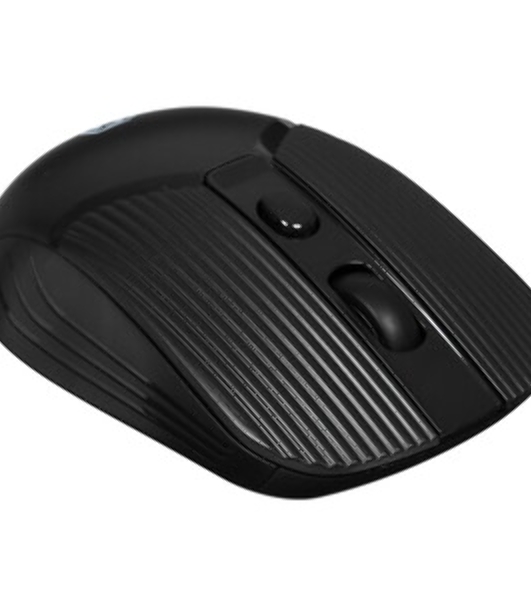 Мышь беспроводная Oklick 509MW черный, 1600 dpi, радиоканал, USB, кнопки - 4