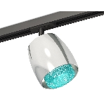 Светильник Ambrella light XT1143010 PSL/BL/SBK серебро полированное/голубой/черный песок MR16 GU5.3 (A2537, C1143, N7194), фото 1