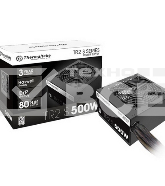 Блок питания Thermaltake TR2 S (PS-TRS-0500NPCWEU-2), 500Вт, 80 PLUS, 120мм, черный