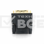 Переходник Cablexpert HDMI-DVI 19F/19M золотые разъемы, пакет, черный (A-HDMI-DVI-2), фото10