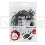 Кабель HDMI->VGA Cablexpert A-HDMI-VGA-03-6, 19M/15M + 3.5Jack, медь, позол.разъемы, 1.8м, черный, пакет, фото5
