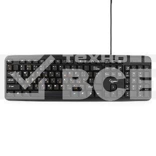 Клавиатура Gembird KB-8320UXL-BL проводная, USB, черный