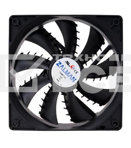 Вентилятор для корпуса Zalman ZM-F3 PLUS (SF) черный, 120 мм, 1200 об/мин, 23 дБ, 3 pin