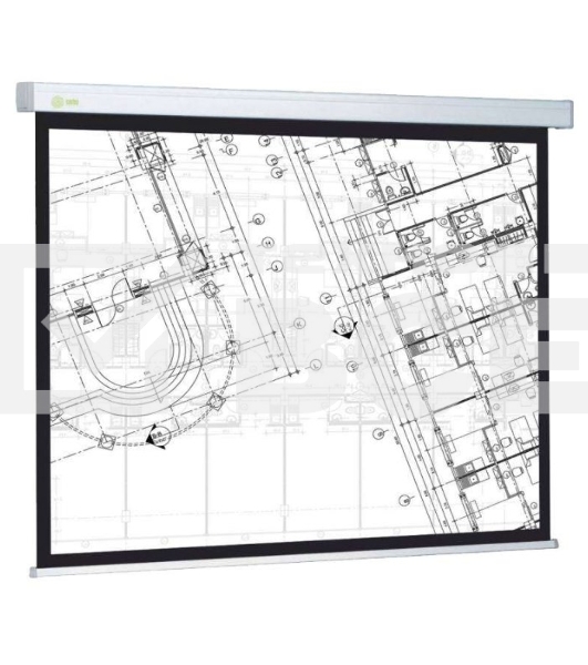 Экран Cactus 124.5x221см Wallscreen CS-PSW-124x221 16:9 настенно-потолочный рулонный белый