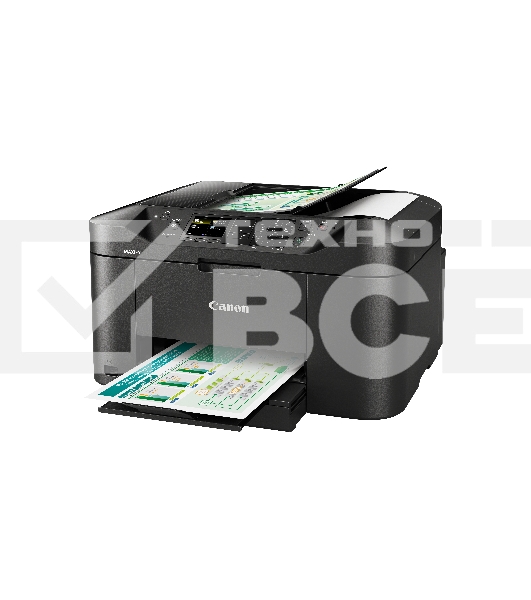 МФУ струйный Canon MAXIFY MB2140 (0959C007), А4, цветная, печ. 19 стр/мин. (ч/б) 13 стр/мин. (цветн.), скан. до 18 стр/мин. (ч/б) 15 стр/мин (цветн), 600 x 1200 dpi (принтер), 1200x1200dpi (сканер), USB, Wi-Fi
