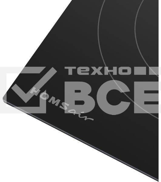 Электрическая панель HOMSair HV64SMDBK