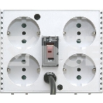  Стабилизатор напряжения Powercom Voltage Regulator, 2000VA, White, Schuko, фото4