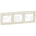 Рамка 3-м Valena горизонт. сл. кость Leg 774353, фото 1