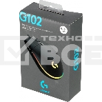 Мышь проводная Logitech G102 LIGHTSYNC черный, 8000 dpi, USB, кнопки - 6, фото19