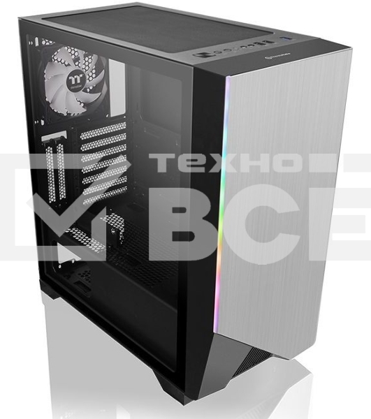 Компьютерный корпус Thermaltake H550 TG RGB черный без БП ATX 5x120mm 5x140mm 2xUSB2.0 1xUSB3.0 audio bott PSU