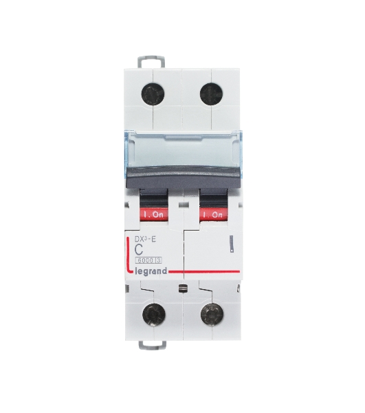 Выключатель автоматический модульный 2п C 32А 6кА DX3-E Leg 407280