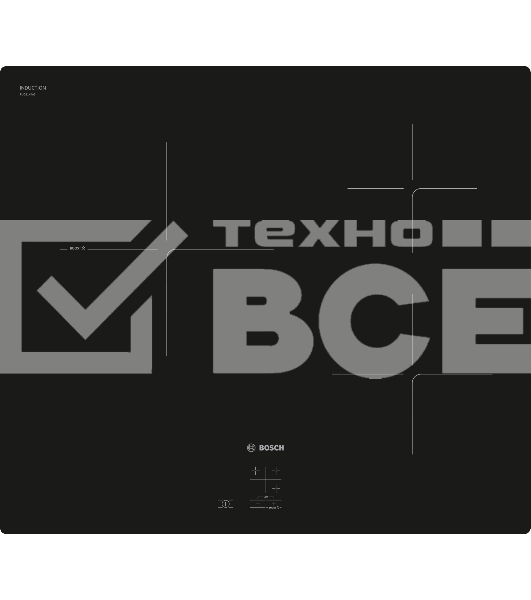 Индукционная варочная панель Bosch PUC61KAA5E