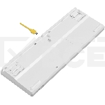 Клавиатура A4Tech Bloody S87 Energy (S87 USB ENERGY WHITE) проводная USB белый/жёлтый, фото7