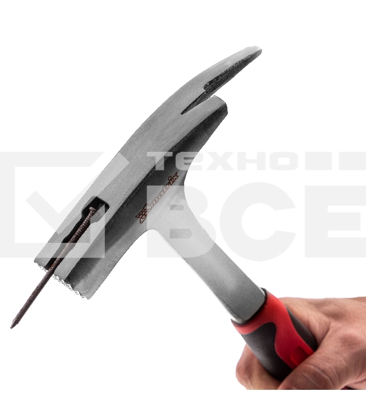 Молоток Matrix кровельщика 600г цельнометаллический двухкомпонентная рукоятка