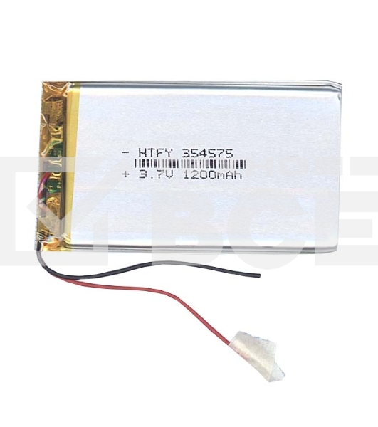 Аккумулятор Li-Pol (батарея) 3.5*45*75мм 2pin 3.7V/1200mAh