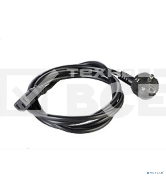 Шнур питания ЦМО С13-Schuko R-10-Cord-C13-S-1.8 (упак.:1шт) 1.8м черный
