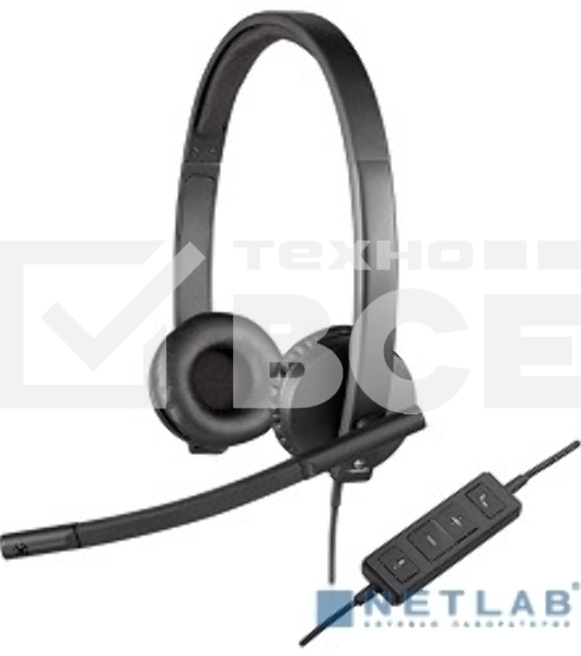Наушники Logitech Headset H570E USB 981-000575 Stereo OEM