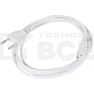 Кабель для аудио-видео техники IEC-320-C7, 2-pin 1,8m, белый, iOpen <ACE023-W-1.8M>