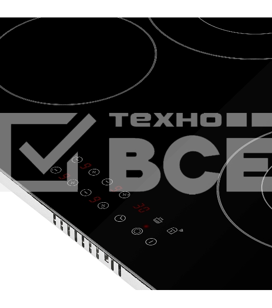 Электрическая варочная панель Maunfeld CVCE594DBK LUX
