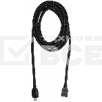 Кабель аудио-видео Cactus CS-HDMI.2-3 HDMI (m)/HDMI (m) 3м. Позолоченные контакты черный, фото3