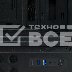 Компьютерный корпус  HSPD M510, Mesh Mid Tower, черный, TG, 0.5 SPCC, 4x120mm ARGB ATX, mATX, mITX 180/280/160mm 1x2.5