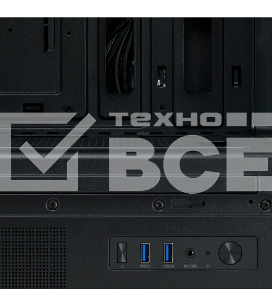 Компьютерный корпус  HSPD M510, Mesh Mid Tower, черный, TG, 0.5 SPCC, 4x120mm ARGB ATX, mATX, mITX 180/280/160mm 1x2.5