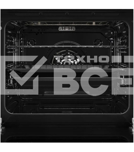 Встраиваемый духовой шкаф Kuppersberg HO 615 W, электрический, High-Tech, 60 см, объем 73 л, 10 режимов, 6 автропрограмм, доводчик двери, сенсорное управление, макс. Температура 250 градусов, дисплей, таймер, телескопические направляющие на 1 уровень, цве