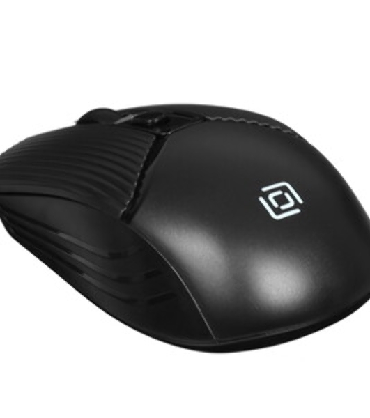 Мышь беспроводная Oklick 509MW черный, 1600 dpi, радиоканал, USB, кнопки - 4