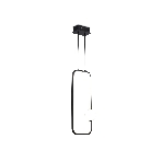 Светильник Ambrella light FL66363 BK черный 19W 4200K 190*80*1000, фото6