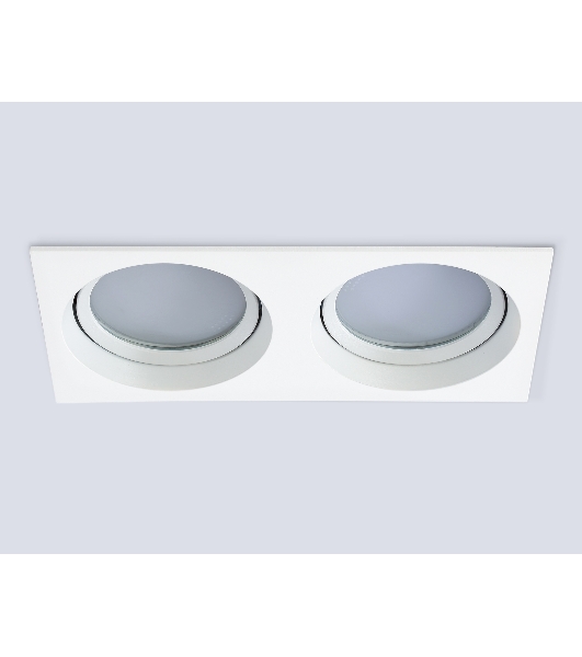 Светильник Ambrella light TN6659/2 WH белый IP44 GX53/2 220*110*48