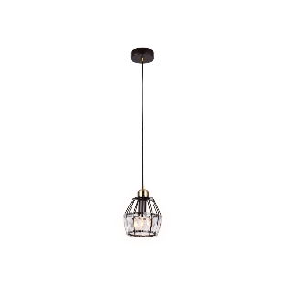 Светильник Ambrella light TR5875 DCF/SB темный кофе/бронза E14 max 40W D150*650