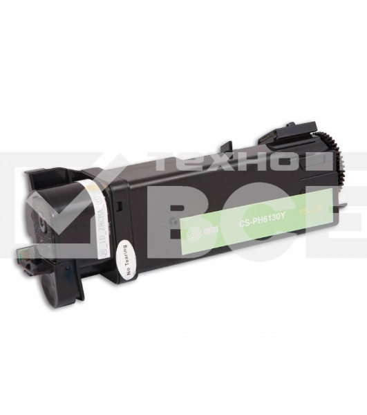 Картридж лазерный Cactus CS-PH6130Y (106R01284) желтый (1900 стр.) для Xerox 6130/6130n