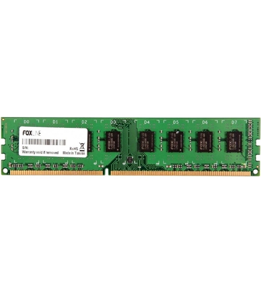 Оперативная память Foxline, DDR3L, 8GB (1x8 GB), 1600 MHz, CL11