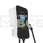 Зарядная станция S'OK Green Energy M3W Series Wallbox EV Charger SM3W10732542-5wf, 1-phase,  7kw (32a/ 220v), ocpp 1.6j, rfid, wifi, lan, ip54, кабель 5м, фото 1