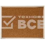 Доска пробковая Silwerhof 45x60см деревянная рама, фото4