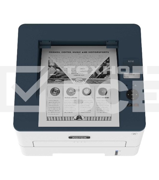 Принтер лазерный Xerox B230 (B230V_DNI), A4, ч/б, печ. до 34 стр/мин., 600 x 600 dpi, USB, RJ-45, Wi-Fi