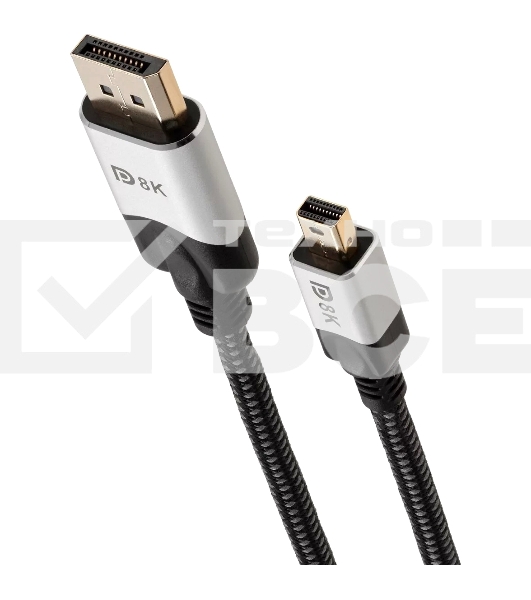Кабель-переходник Mini DisplayPort M -> Display Port M 1.4V 3м VCOM