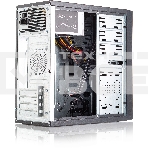 Компьютерный корпус с блоком питания 450Вт. Сase Forza mATX, 450W, 2xUSB3.0, Black, w/o FAN, 12 cm fan PSU, power cord, фото5