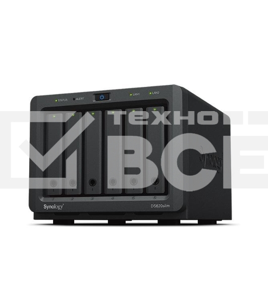 СХД настольное исполнение 6BAY NO HDD DS620SLIM SYNOLOGY