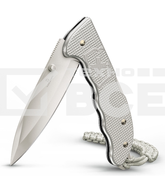 Нож перочинный Victorinox Evoke Alox (0.9415.D26) 136мм 5функц. серебристый подар.коробка