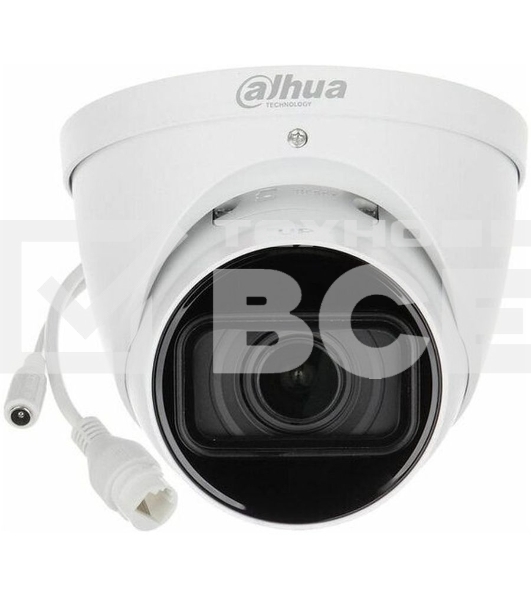 Уличная купольная IP-видеокамера DAHUA 4Мп; 1/3” CMOS; моторизованный объектив 2.8~12мм; механический ИК-фильтр; WDR(120дБ); чувствительность 0.03лк@F1.7; сжатие: H.265+, H.265, H.264+, H.264, MJPEG;