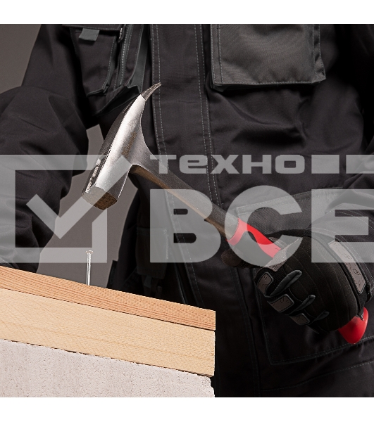 Молоток Matrix кровельщика 600г цельнометаллический двухкомпонентная рукоятка